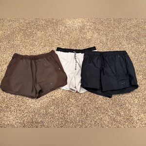 Lot of 3 Nike 5” Running Shorts with a bonus!